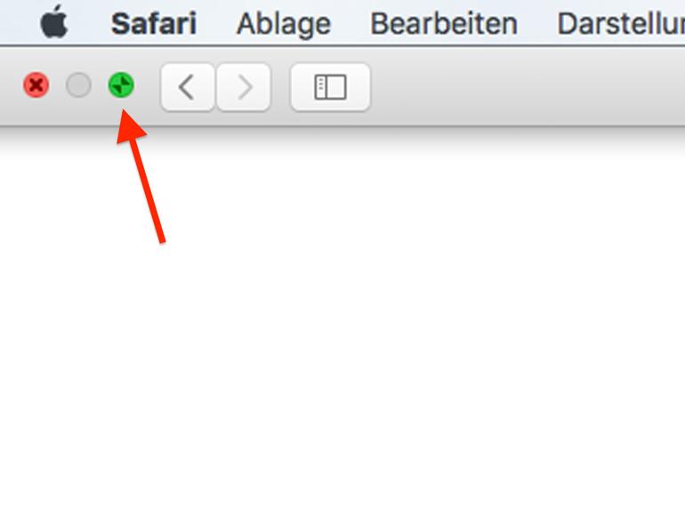 Exit out of Full Screen Mode in Mac OS X with the Green Button
